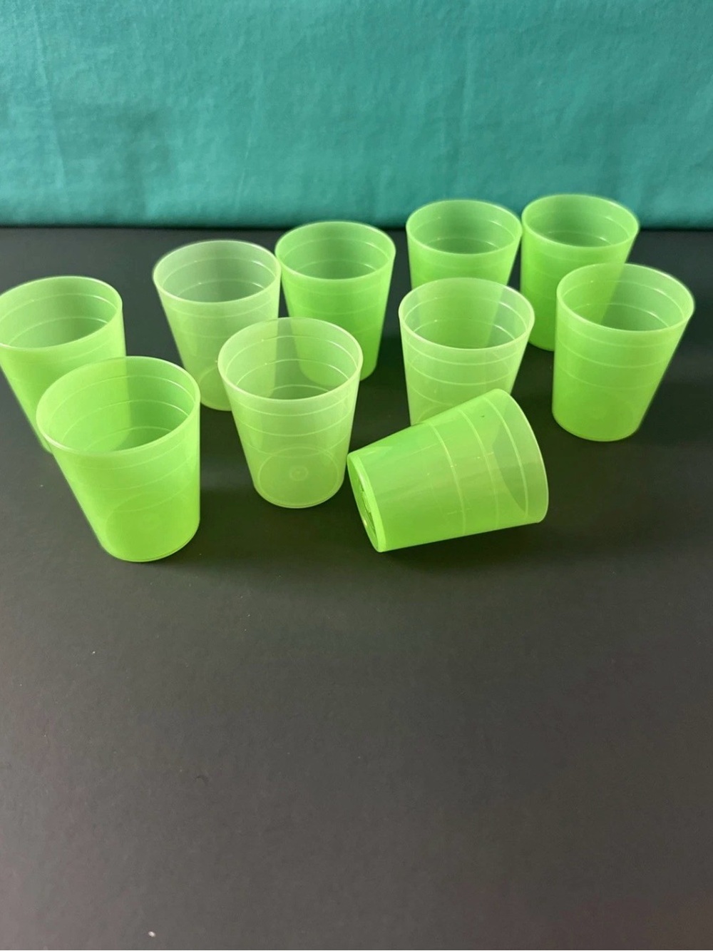 Tupperware Tupper Midgets No Seals/Lids 2oz each Set of 10 Green Sale Midget New
